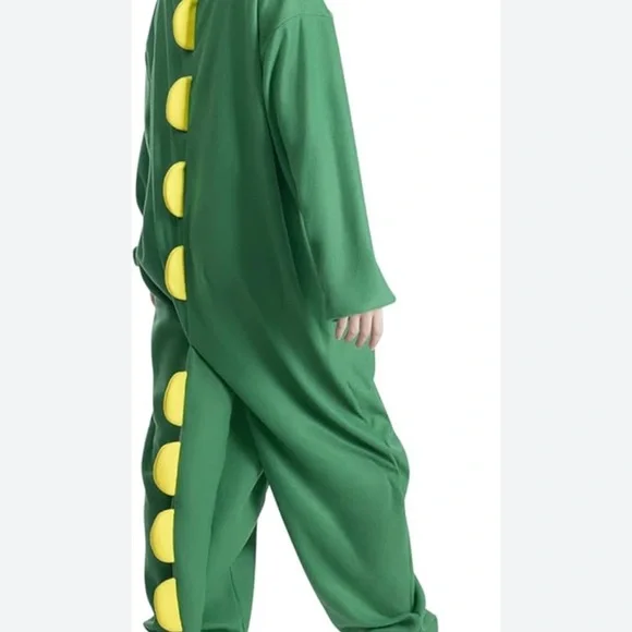Fabulous Green 3D Dinosaur Adult Costume for Halloween with a beautiful tail🔥🔥🔥 - Picture 9 of 13